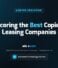 Best Copier Leasing Companies: How to Score a Shortlist