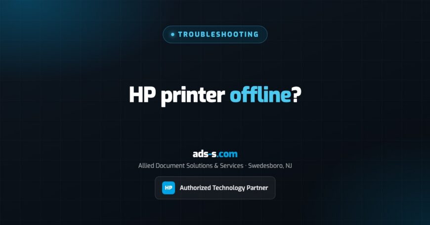 HP Printer Offline? 12 Fixes That Actually Work (2026)